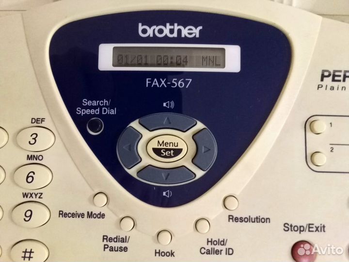 Факс - телефон - копир Brother FAX-567