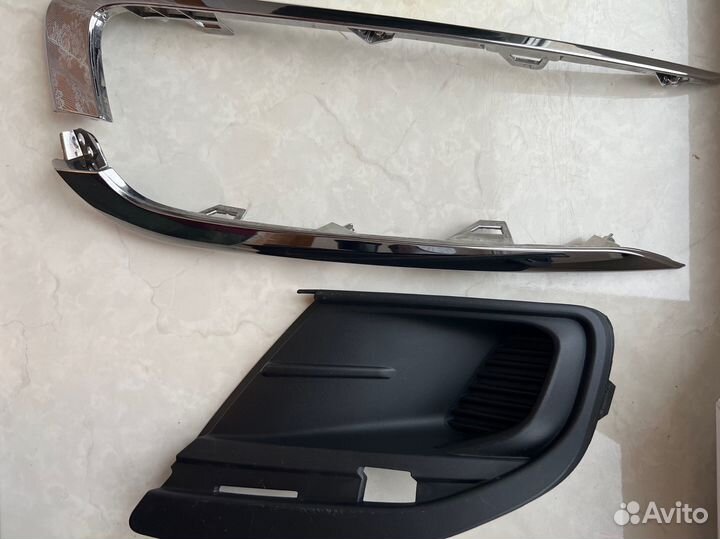 Хром накладка(иксы), очки противотуманок Гранта FL