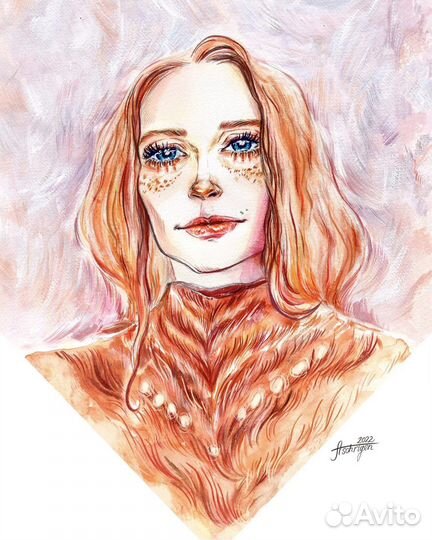 Портреты на заказ, интерьерные картины