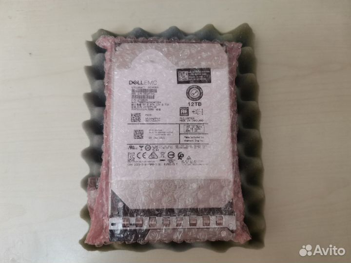 Жесткий диск Dell 3.5 12TB, 7.2k, nlsas 12Gbps