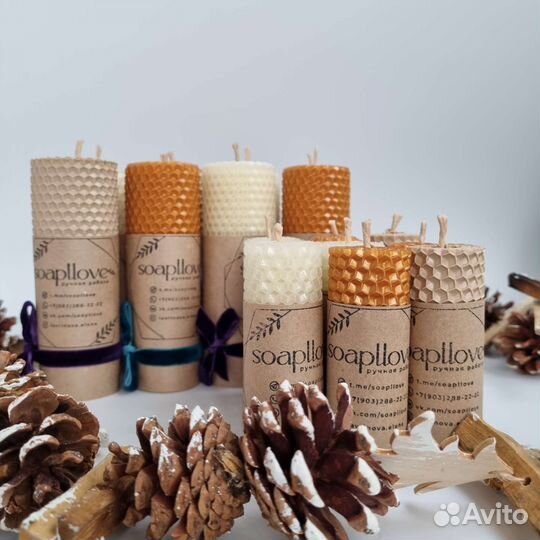 Свеча из вощины (малые)