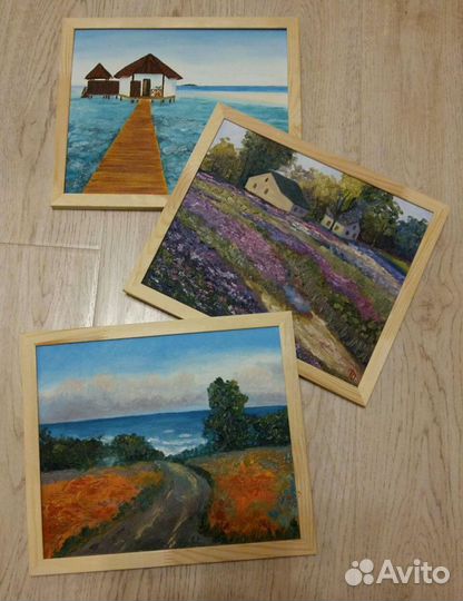 Картина маслом 25х30см. Отличный подарок