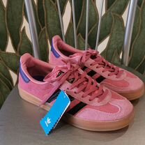 Кроссовки женские adidas gazelle pink розовые