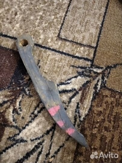 Деревянный нож керамбит