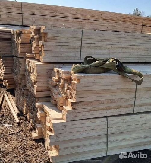 Доска обрезная естественной влажности