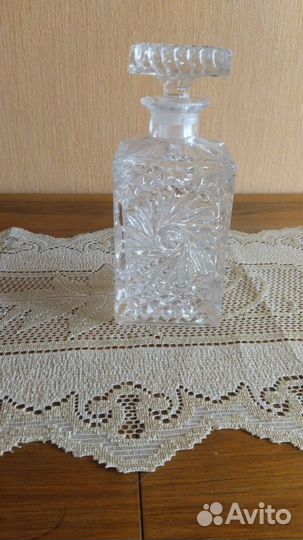 Штоф хрустальный