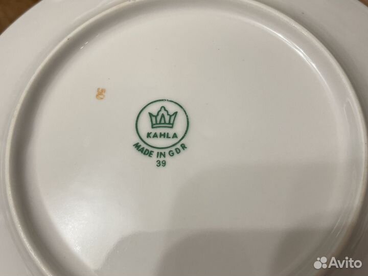 Тарелки блюдца от сервиза мадонна СССР