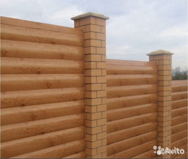 Сайдинг имитация бревна