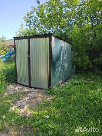 Гараж / Хозблок из волнового профиля
