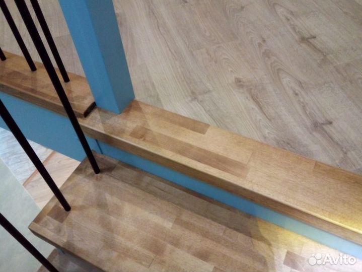 Лестница из массива дерева