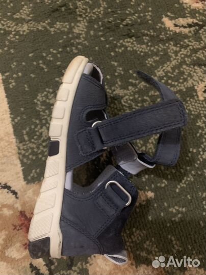 Сандалии ecco для мальчика 24 размер