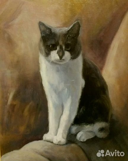 Портрет собаки, кошки, лошади, питомца на заказ. К