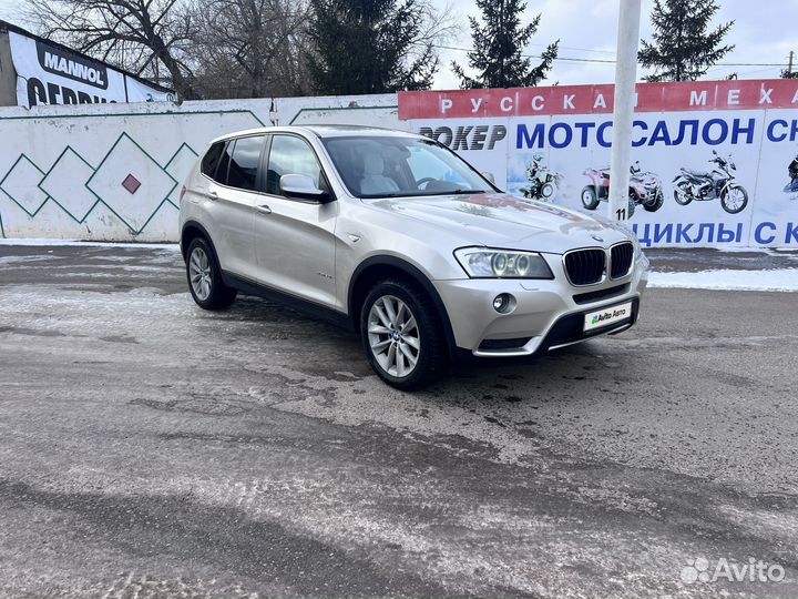 BMW X3 2.0 AT, 2013, 214 000 км