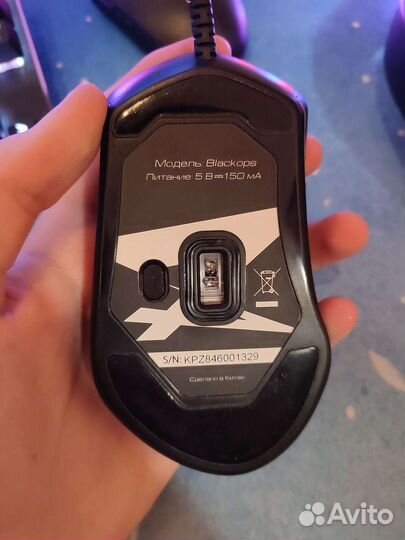 Игровая мышь Zet Blackops