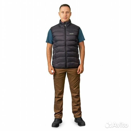 24383 Жилет Novatex Лайт нейлон графитовый