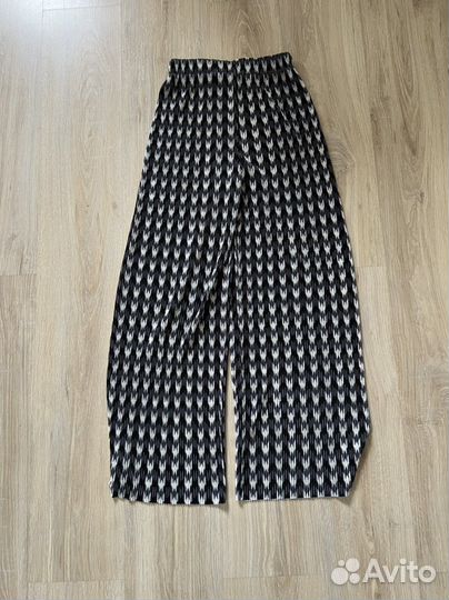 Гофрированные брюки легкие