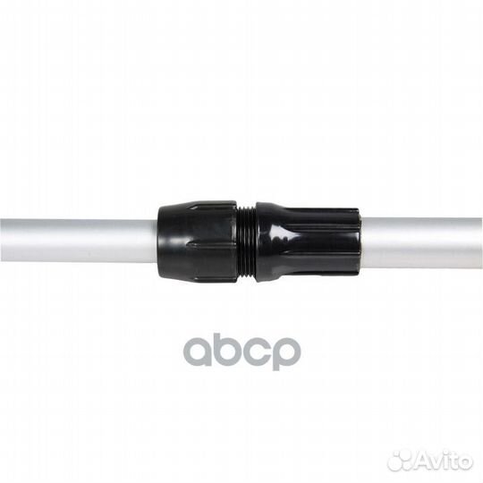 Швабра с насадкой для шланга, щеткой 25см и тел