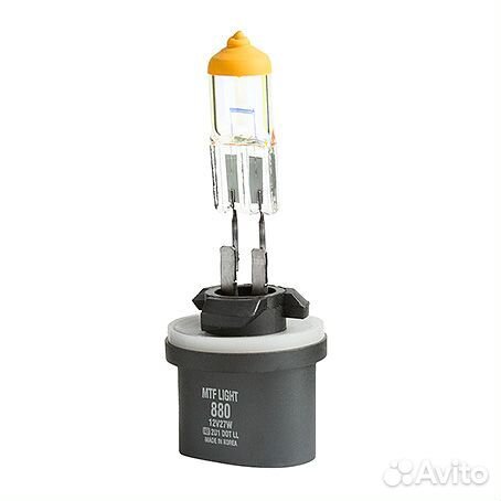 Галогеновые лампы H27 (880) 3000K MTF Light Aurum