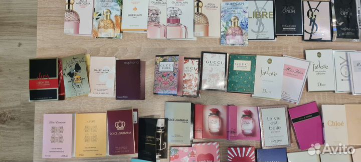 Пробники женской парфюмери