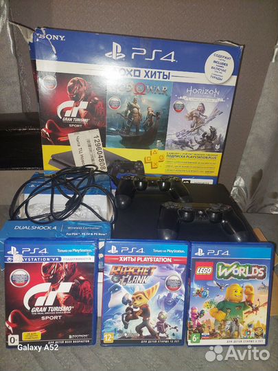Sony playstation 4 PS4 1tb с играми