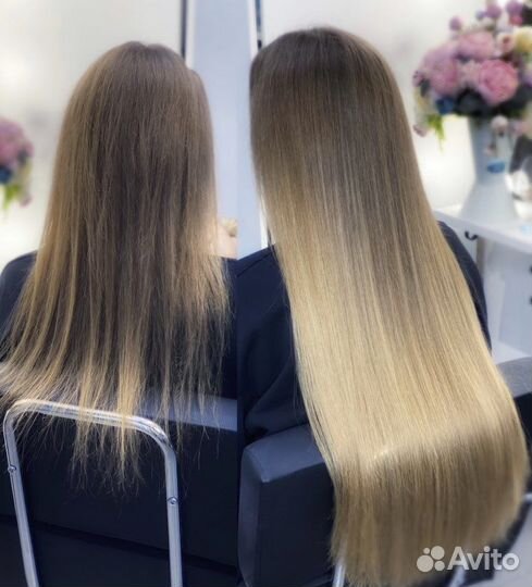 Наращивание волос. микронаращивание