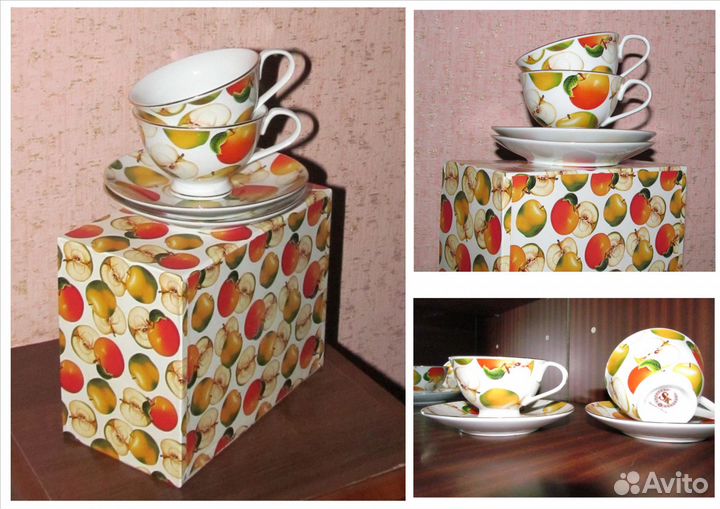 Чайные и кофейные пары новые