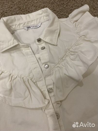 Джинсовое платье zara