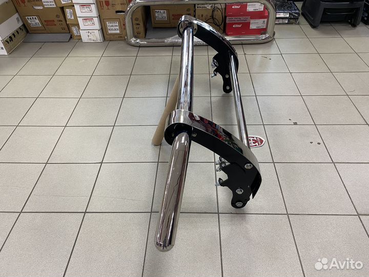 Защита переднего бампера Toyota Rav-4 2006-2009