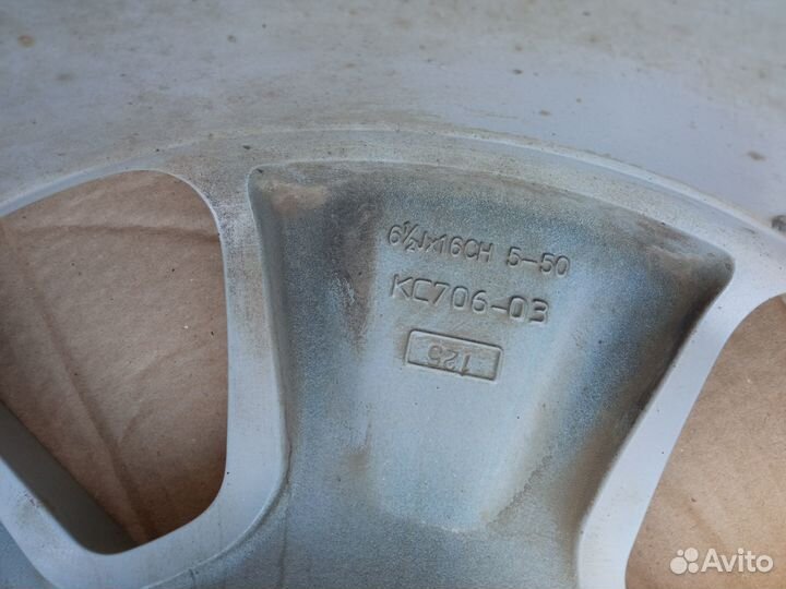 Диск литой R16 Renault Duster / Nissan Terrano