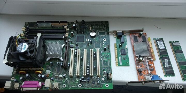 Ретро Материнская плата intel D865perl