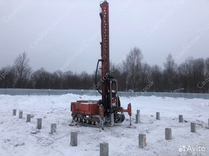 Забивные железобетонные сваи