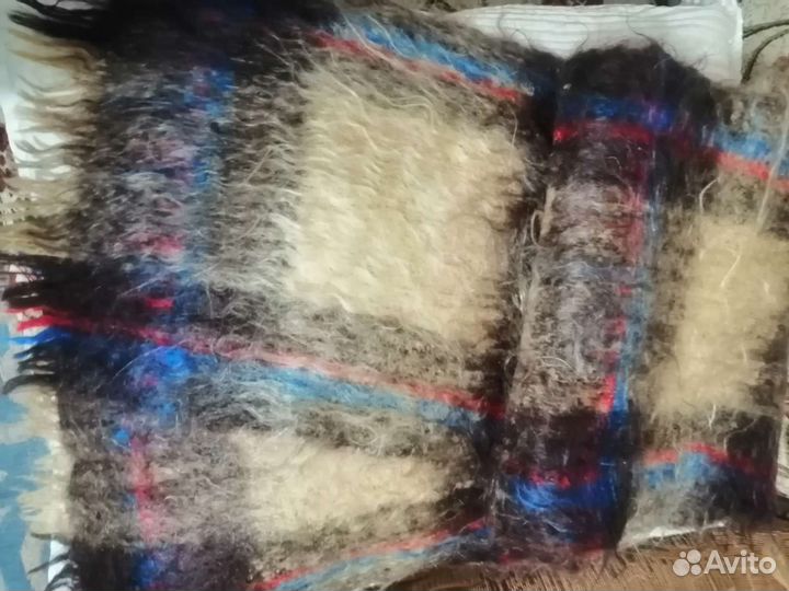 Шапка песцовая. Махеровый шарф