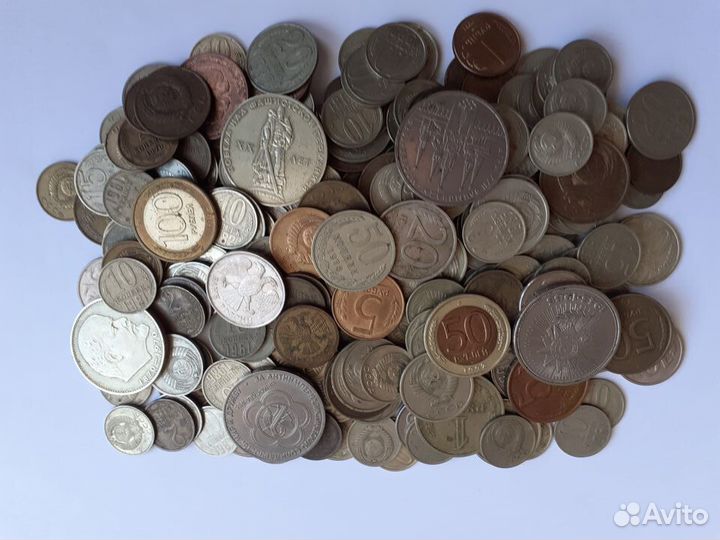 Монеты СССР- россия 1961-1993 г.г