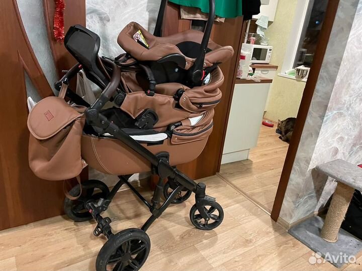 Коляска 3 в 1 verdi mocca