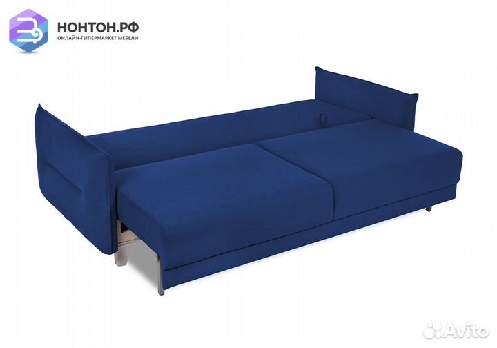Диван пантограф Велс тёмно-синий