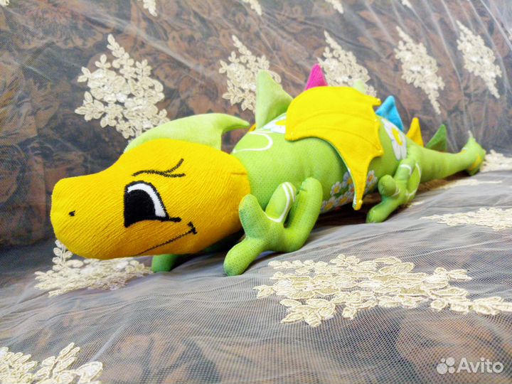 Дракон добряша.Подушка игрушка