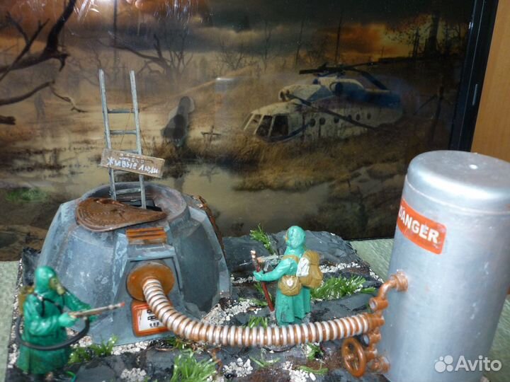 Диорама Сталкер (stalker Postapocalyptic)