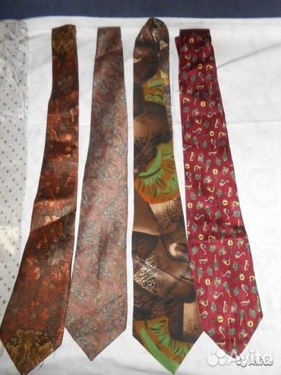 Галстуки Париж Италия фирменные