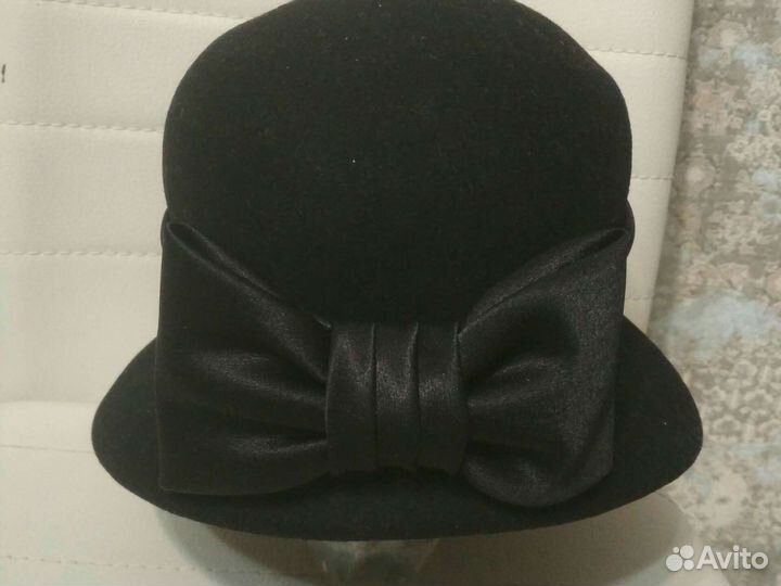 Шляпа фетровая женская