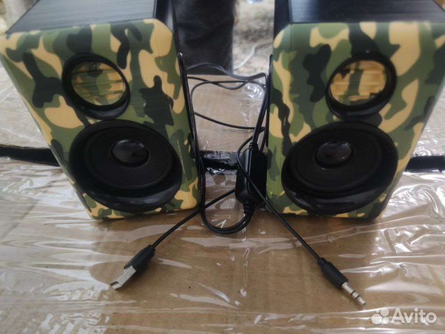 Колонки с регулировкой громкости