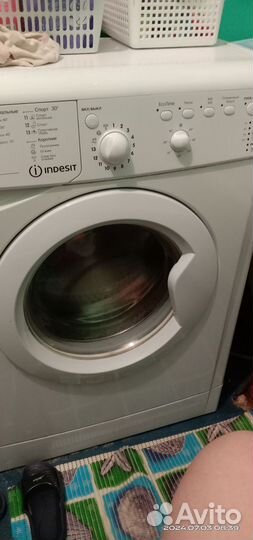 Стиральная машина бу indesit на 4кг