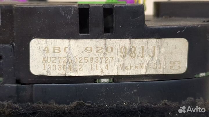 Щиток приборов Audi A6 (C5) Allroad, 2004