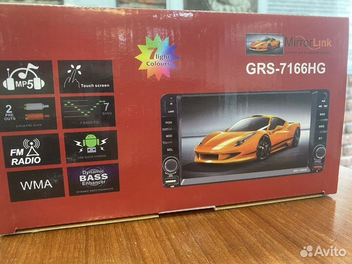 Автомагнитола pioneer 2din