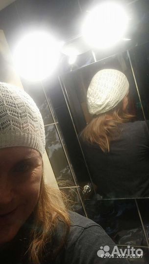Шапка вязанная женская