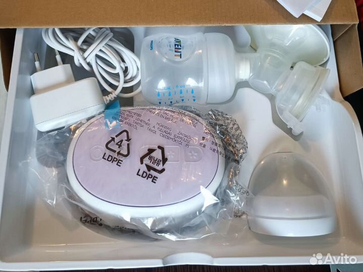 Молокоотсос avent электрический