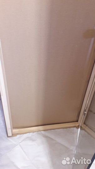 Дверь из стекла 8мм бронза 1800х700 баня сауна