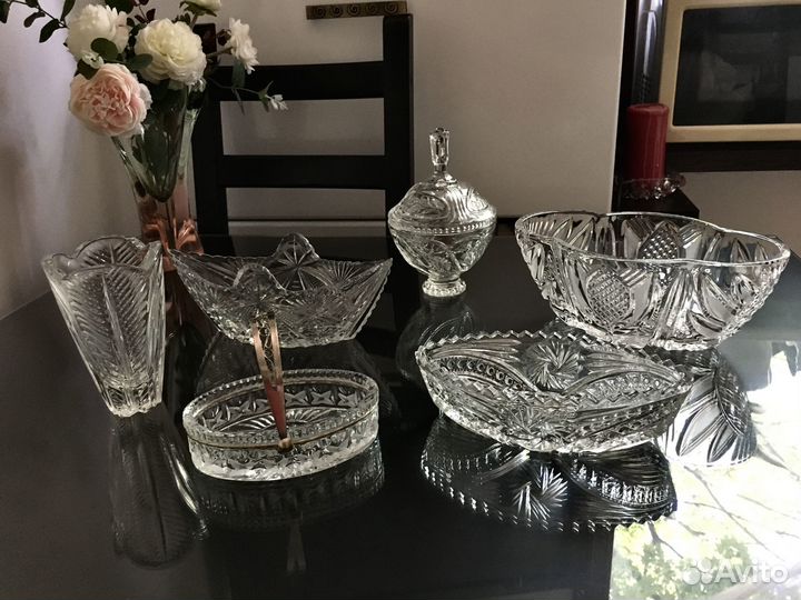 Советский винтажный хрусталь