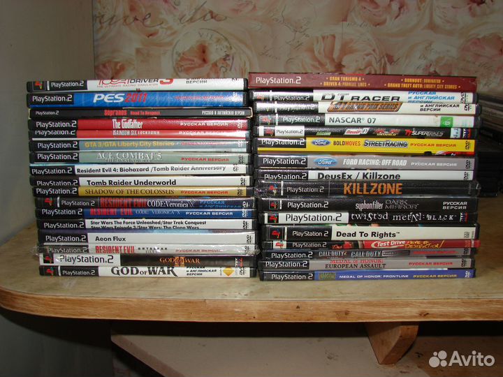 Игровые диски на ps2