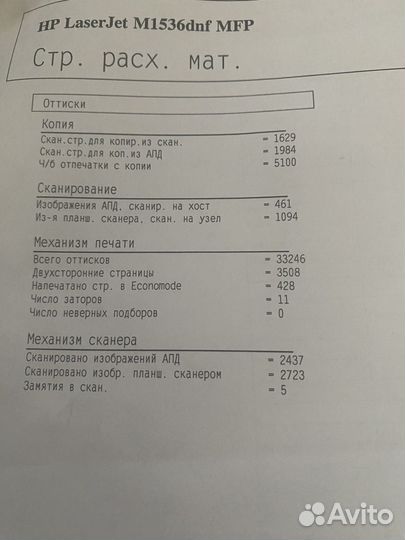 Мфу hp laserjet 1536 dnf