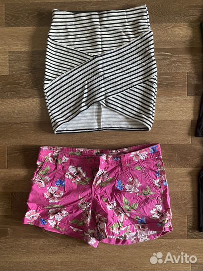 Вещи летние пакетом (18шт) 42-44